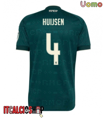 Real Madrid Dean Huijsen #4 Seconda Maglia 2026-27 Manica Corta